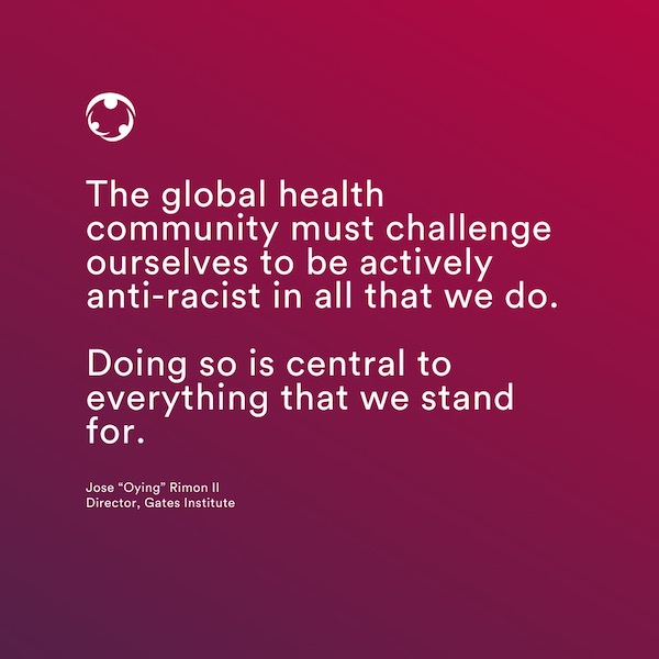 Message on Solidarity Against Racial Injustice