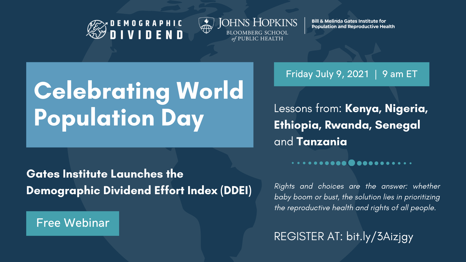 Gates Institute Launches the Demographic Dividend Effort Index (DDEI)
