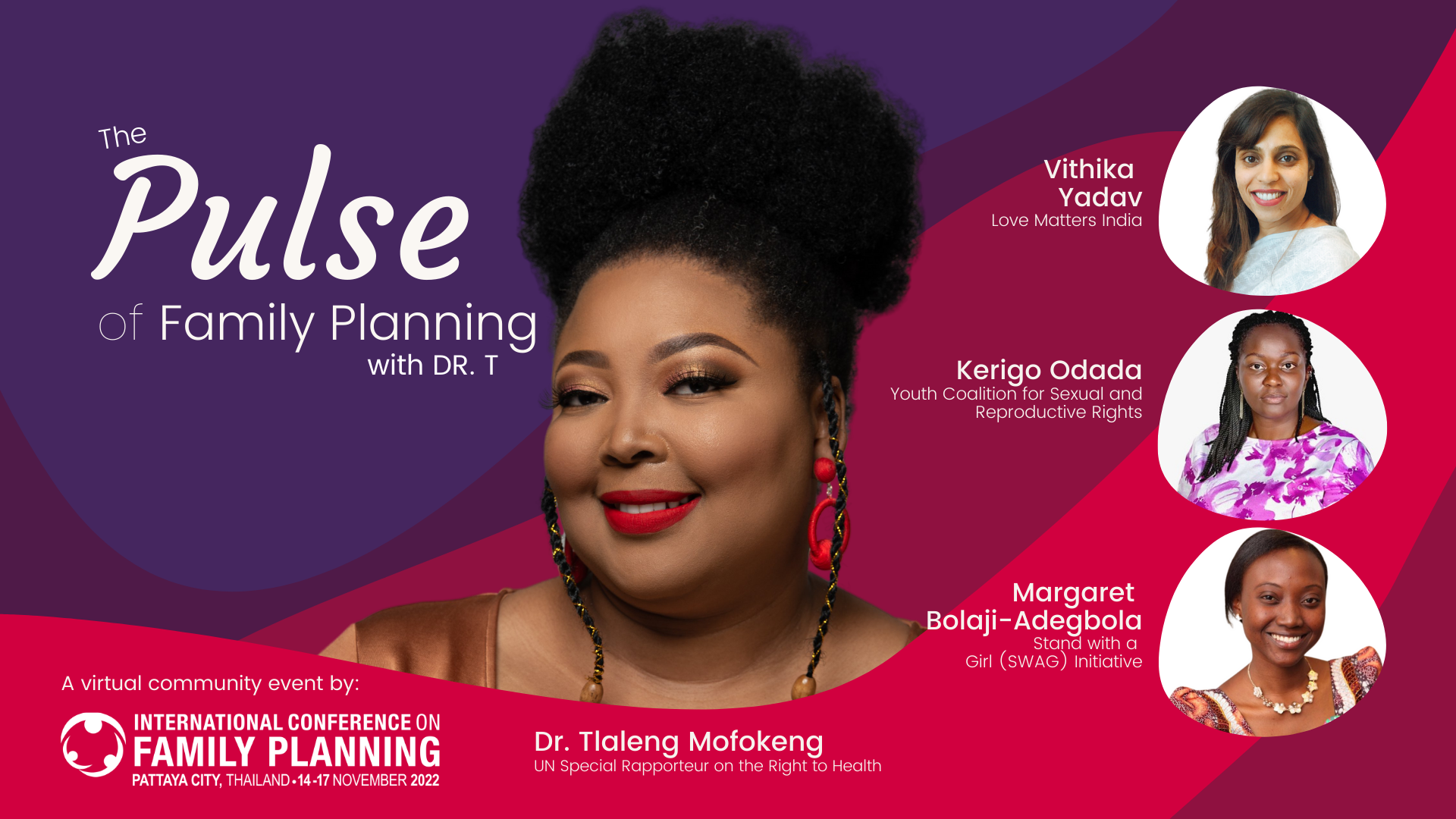 Vous êtes invités : L'ICFP annonce "The Pulse of FP with Dr. T" pour commémorer la Journée mondiale de la contraception 2021