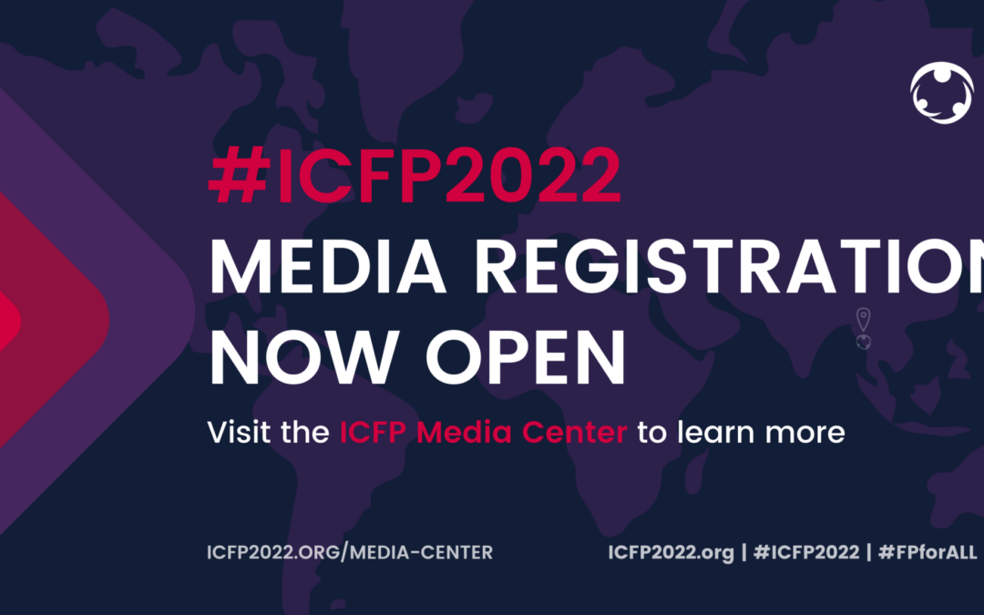 Abierto el plazo de inscripción para la #ICFP2022 en Tailandia del 14 al 17 de noviembre