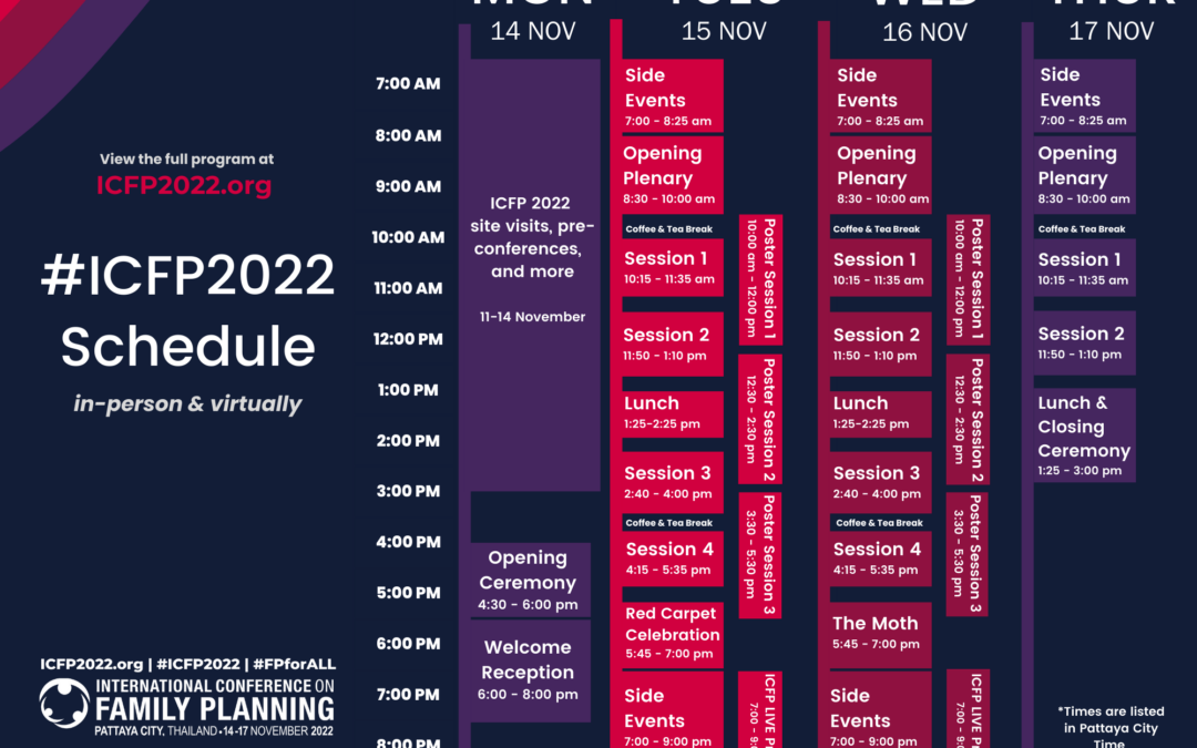 Le programme de la conférence #ICFP2022 est désormais disponible