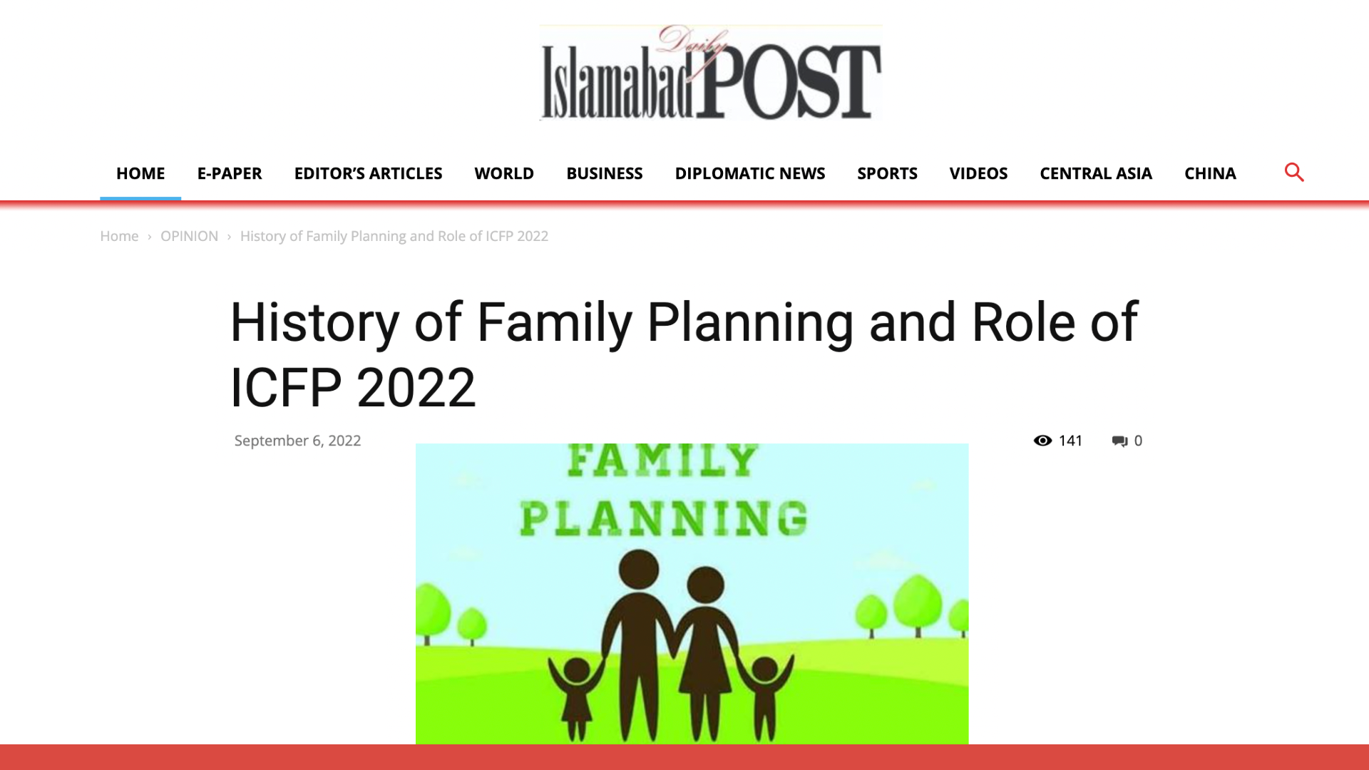 Histoire de la planification familiale et rôle de la CIPF 2022
