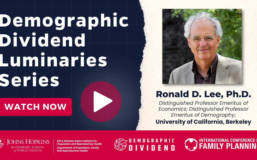 WATCH NOW: Demographic Dividend Webinar on National Transfer Accounts
