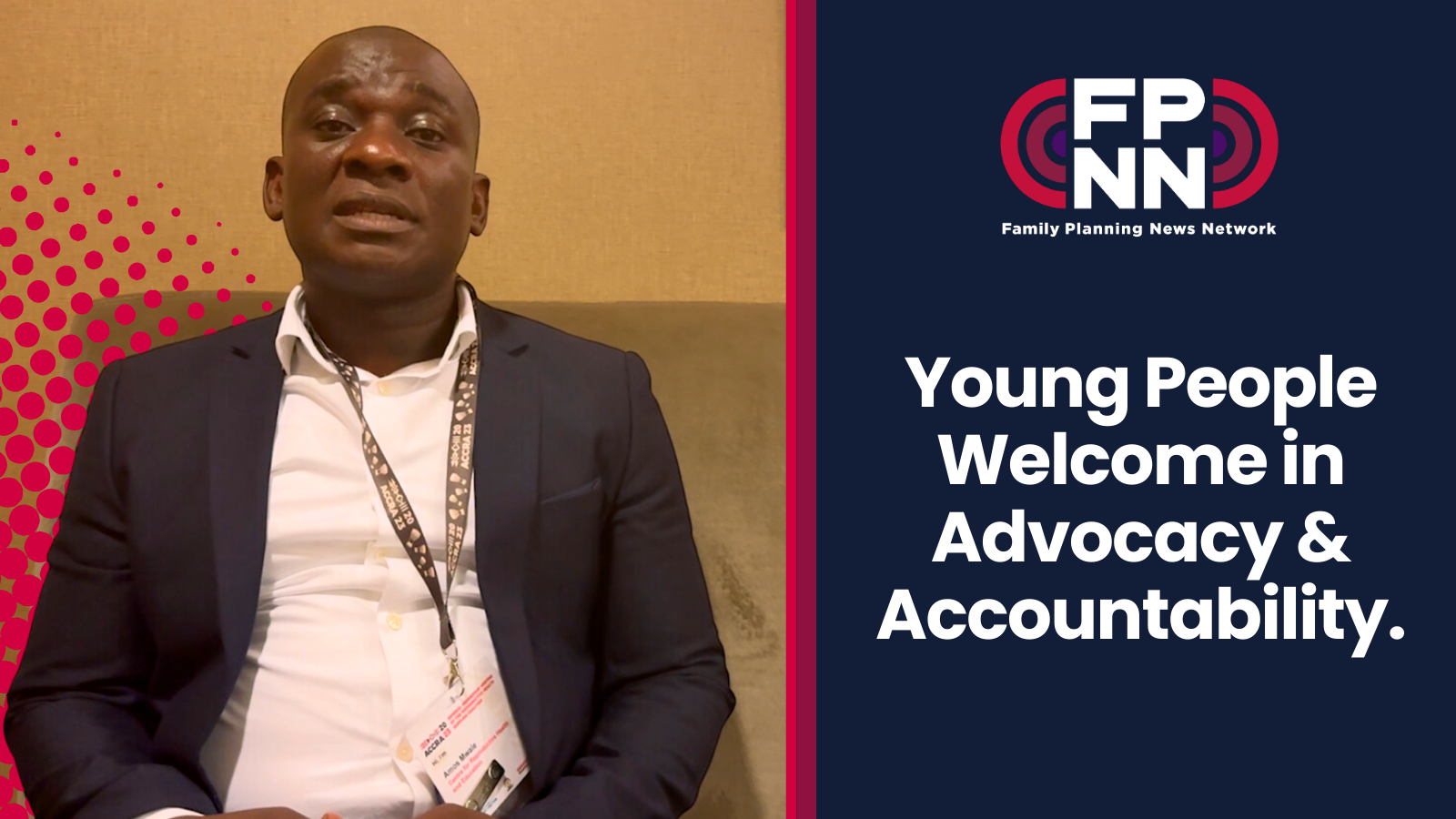 How Young People Can Get Involved in Advocacy and Accountability: Interview with Amos Mwales