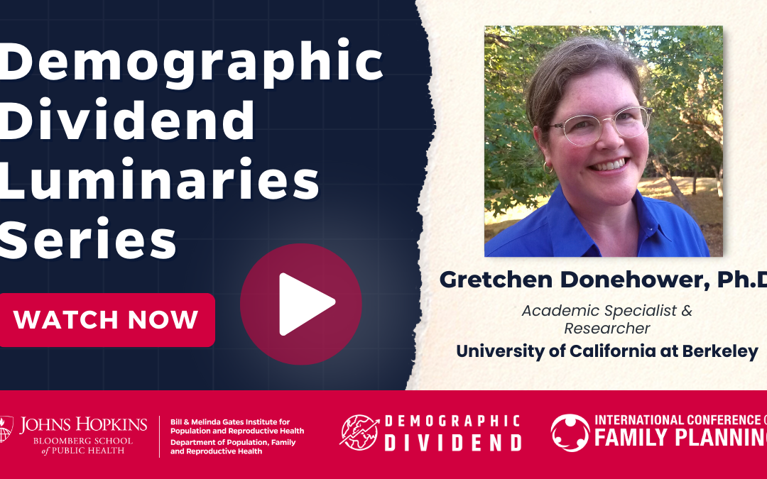 WATCH NOW: Demographic Dividend Webinar on Women’s Participation in the Labor Market
