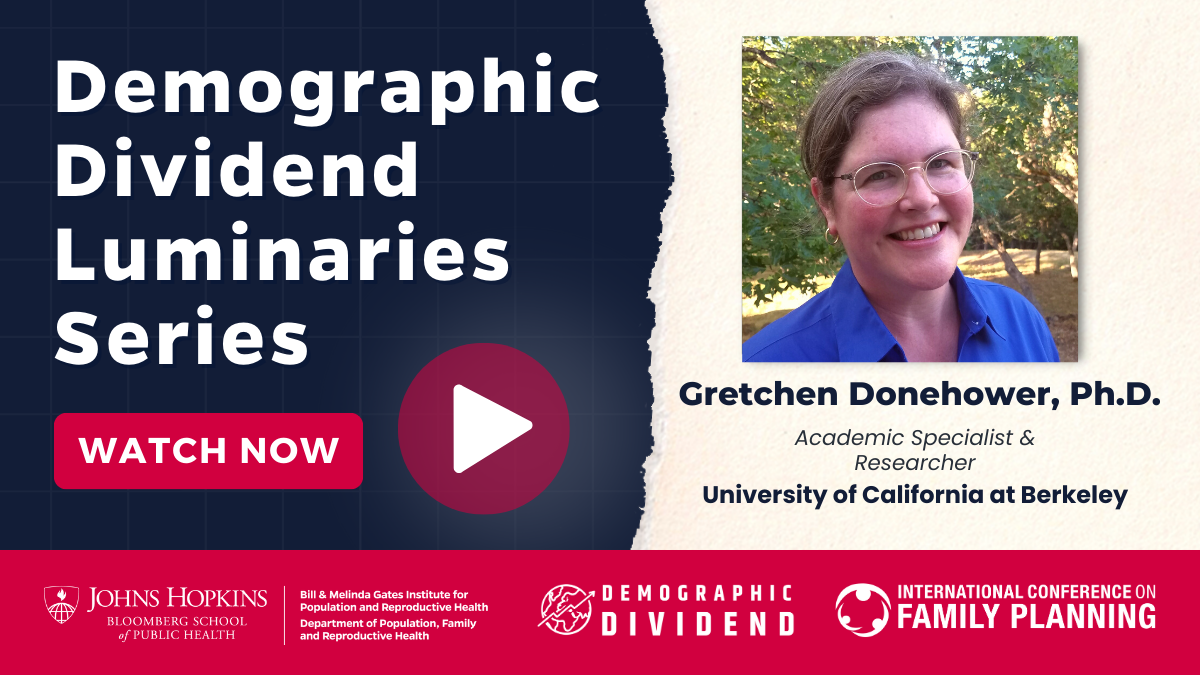 WATCH NOW: Demographic Dividend Webinar on Women’s Participation in the Labor Market