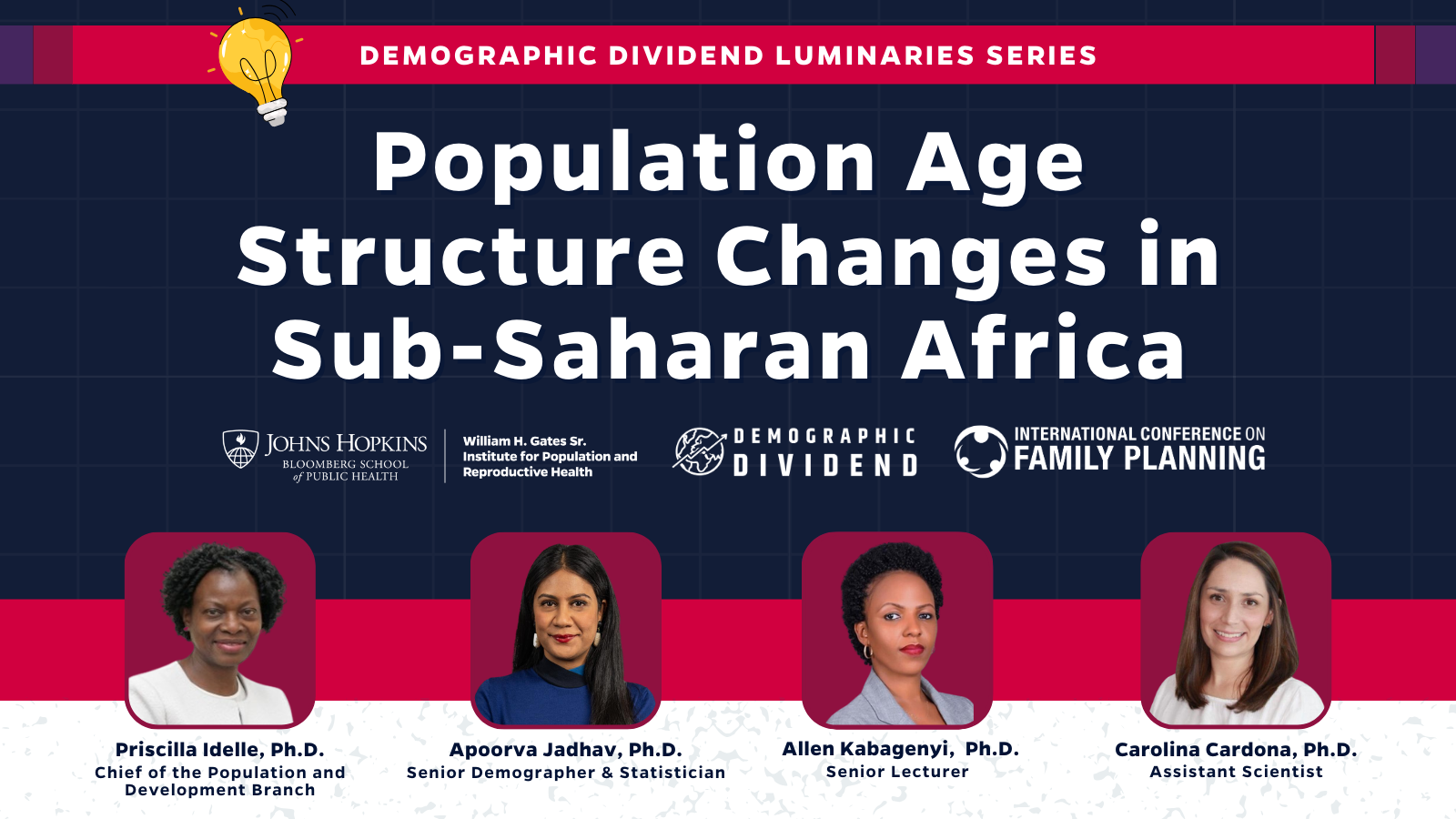 WATCH NOW: Demographic Dividend Webinar on Population Age Structure Changes in Sub-Saharan Africa