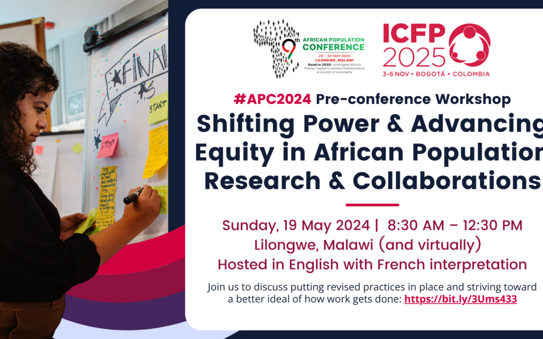 Power Shifting Pre-conference at the 9th African Population Conference