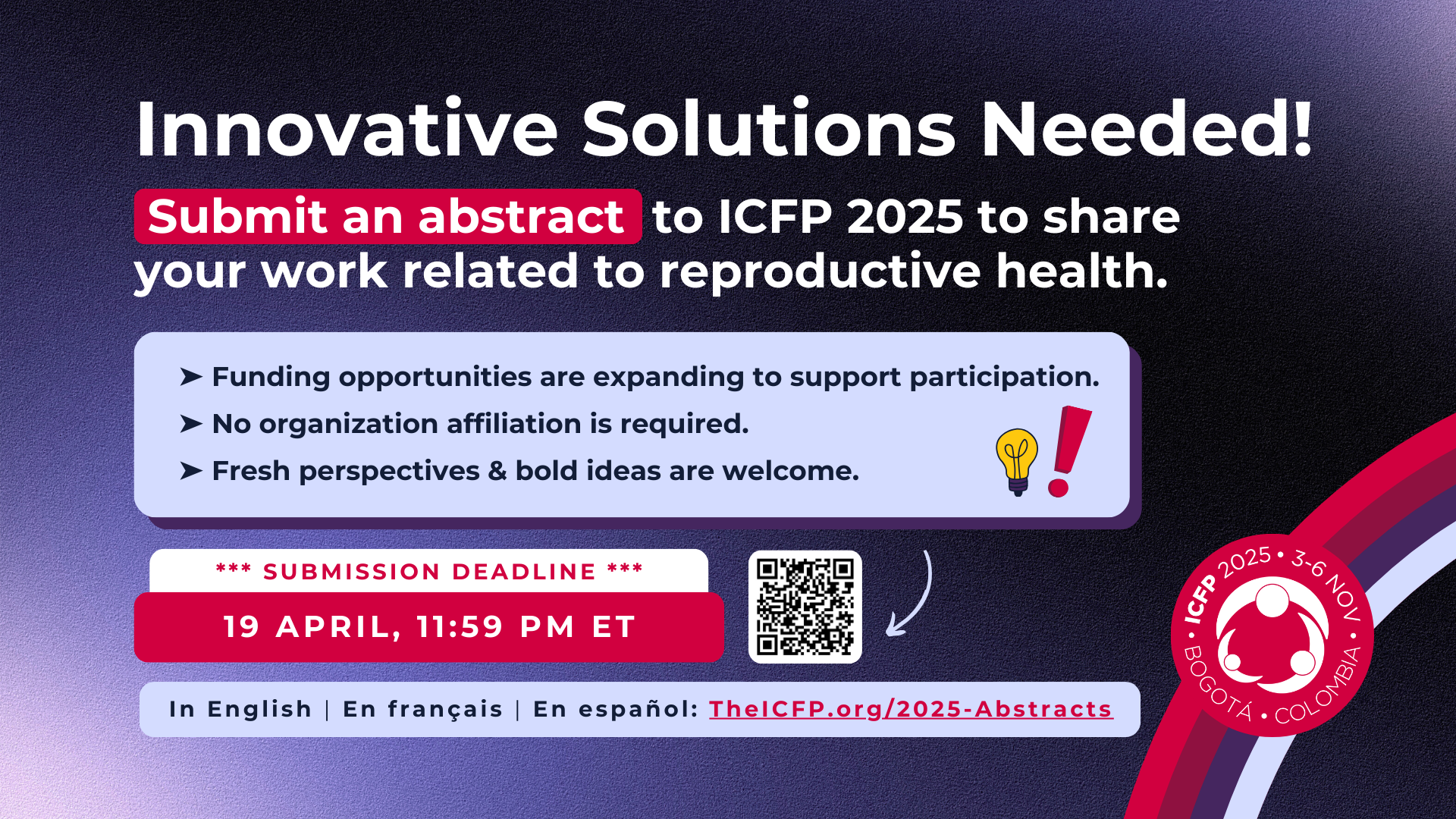 #ICFP2025 Abstract Countdown: Why we need YOUR voice