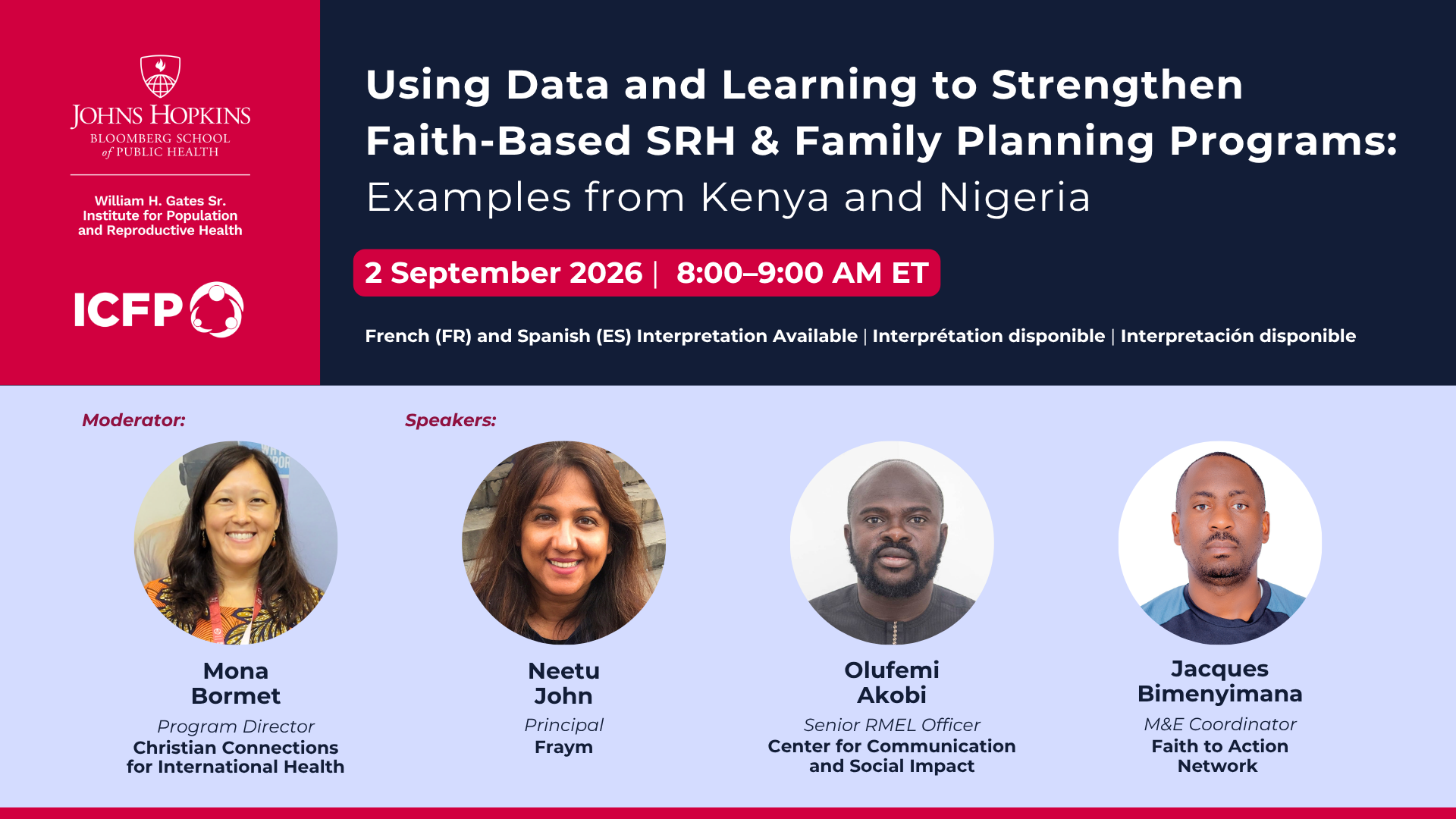 WATCH: Using Data and Learning to Strengthen Faith-based Family Planning Programs