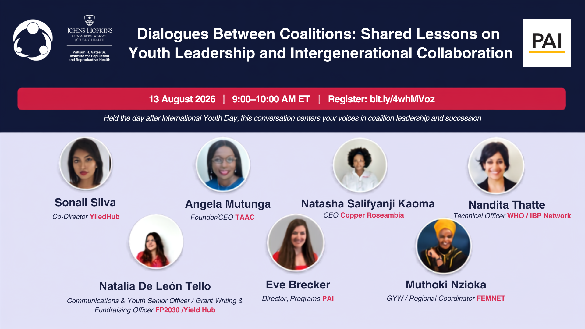 Dialogues Between Coalitions: Shared Lessons on Youth Leadership and Intergenerational Collaboration