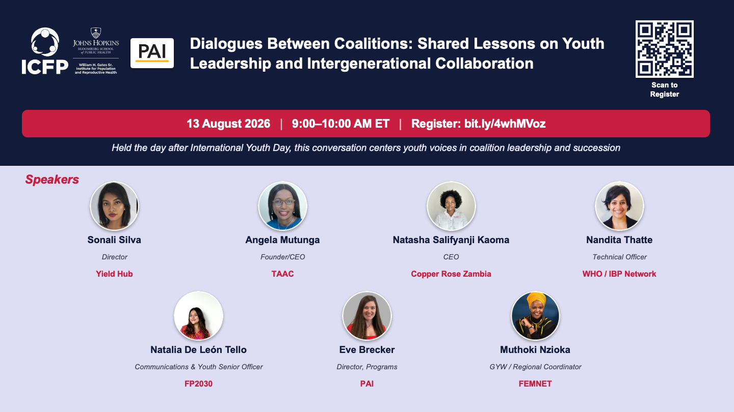 Dialogues Between Coalitions: Shared Lessons on Youth Leadership and Intergenerational Collaboration