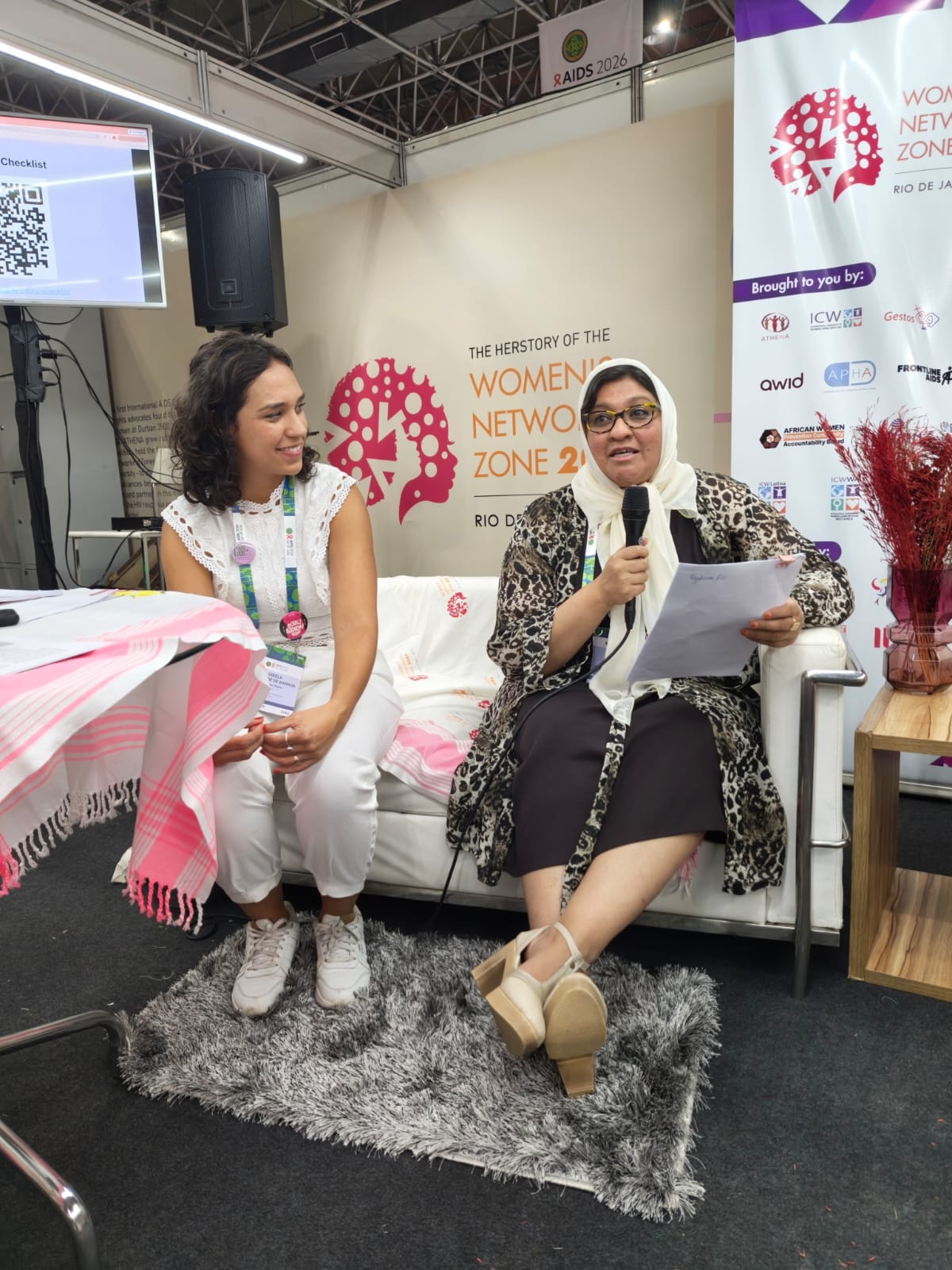 When Do We Pause? Reflections from the Women’s Networking Zone at AIDS 2026
