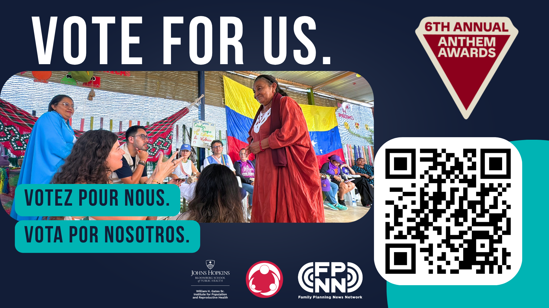 Vota por nosotros - Premio Anthem